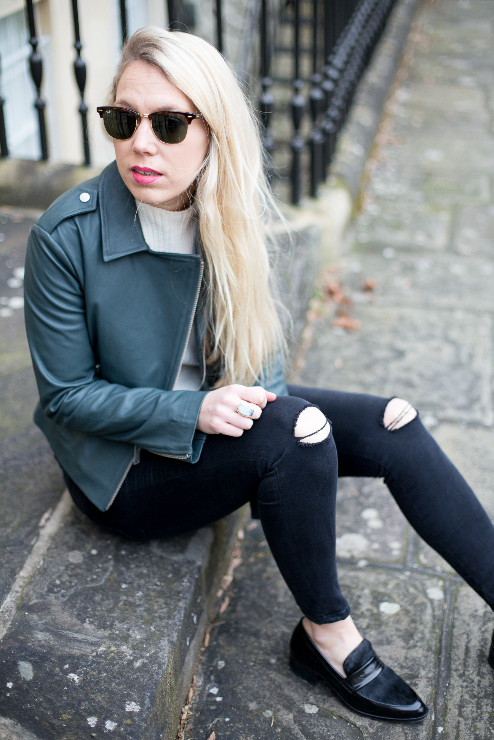 REISS LEATHER JACKET