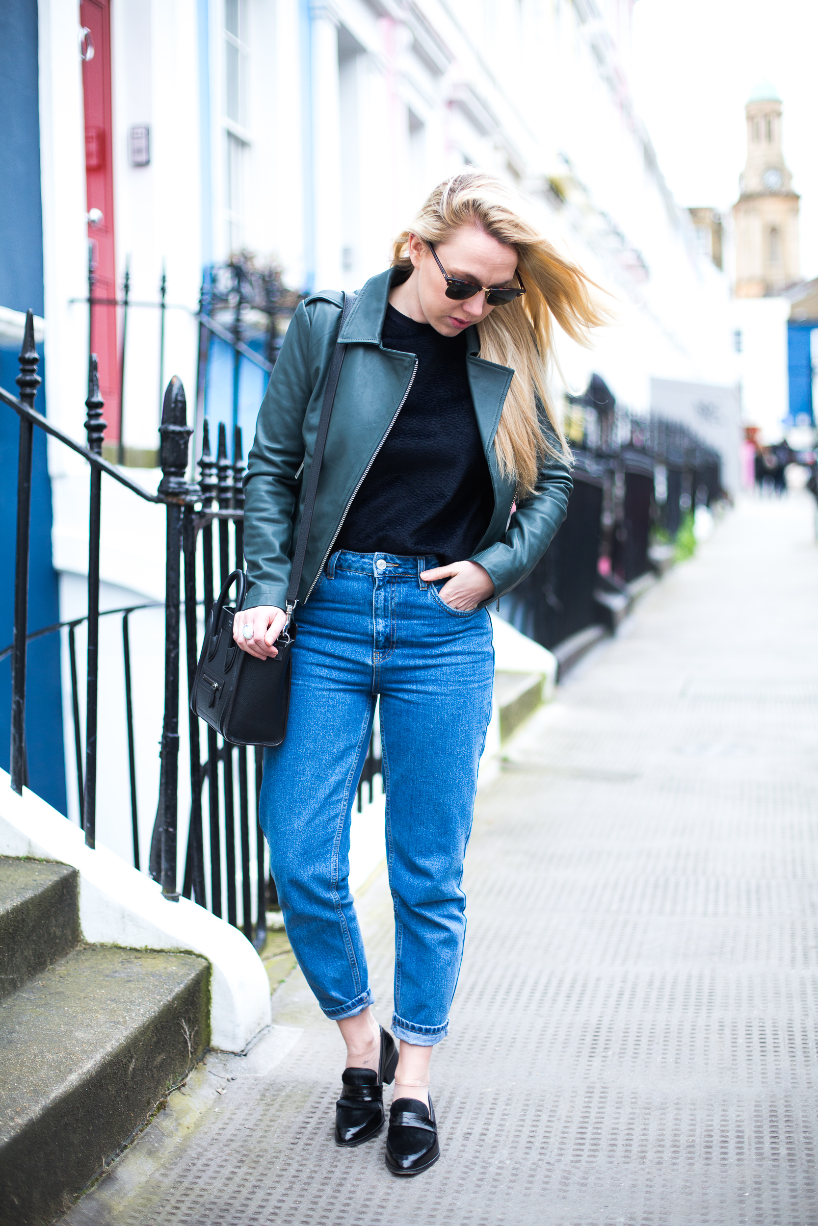 Black Leather Jacket With Blue Jeans And Heels Pictures, Photos, and Images  for Facebook, Tumblr, Pinterest, and T… | Classy winter outfits, Womens  fashion, Fashion