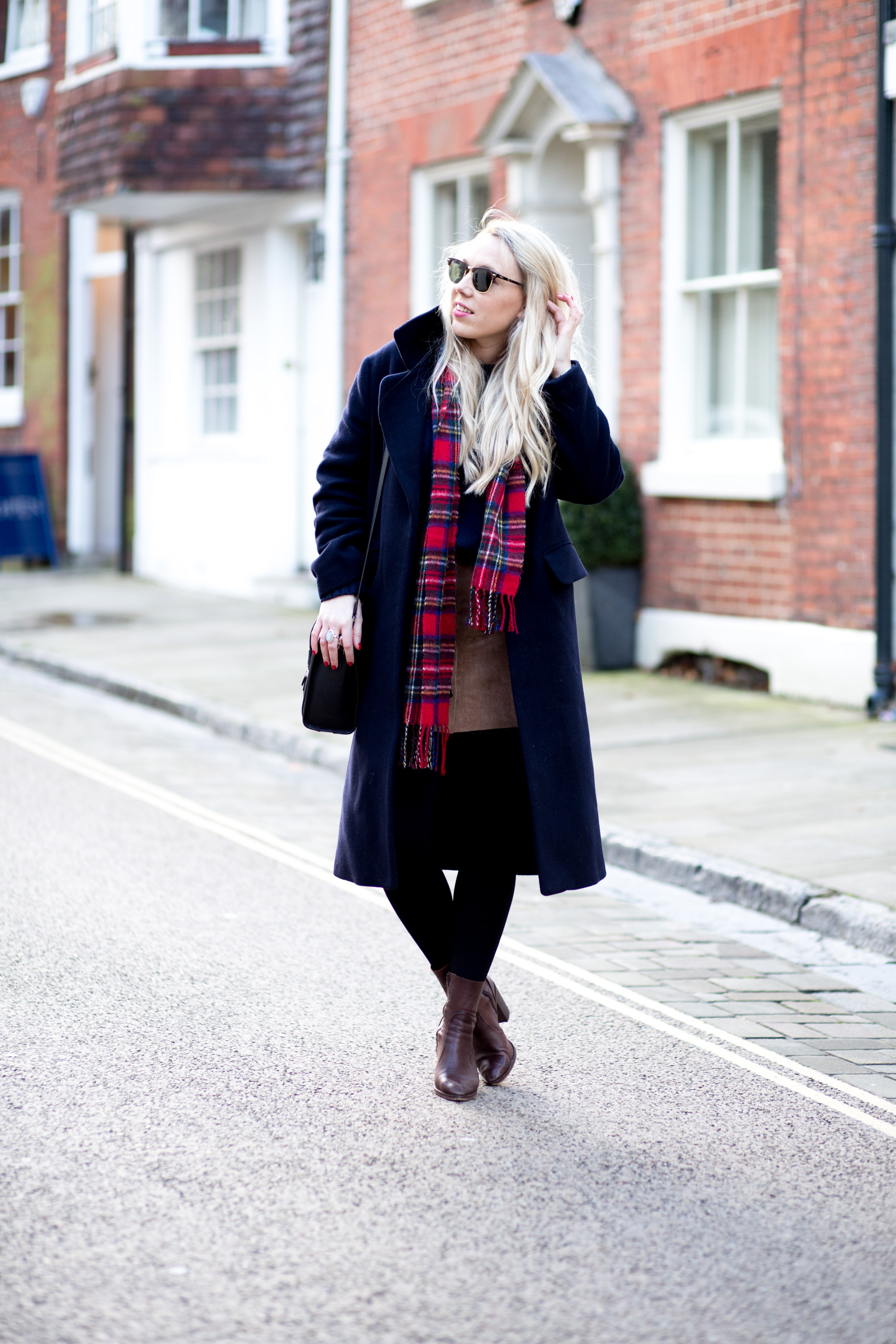 Mediamarmalade Tartan Scarf