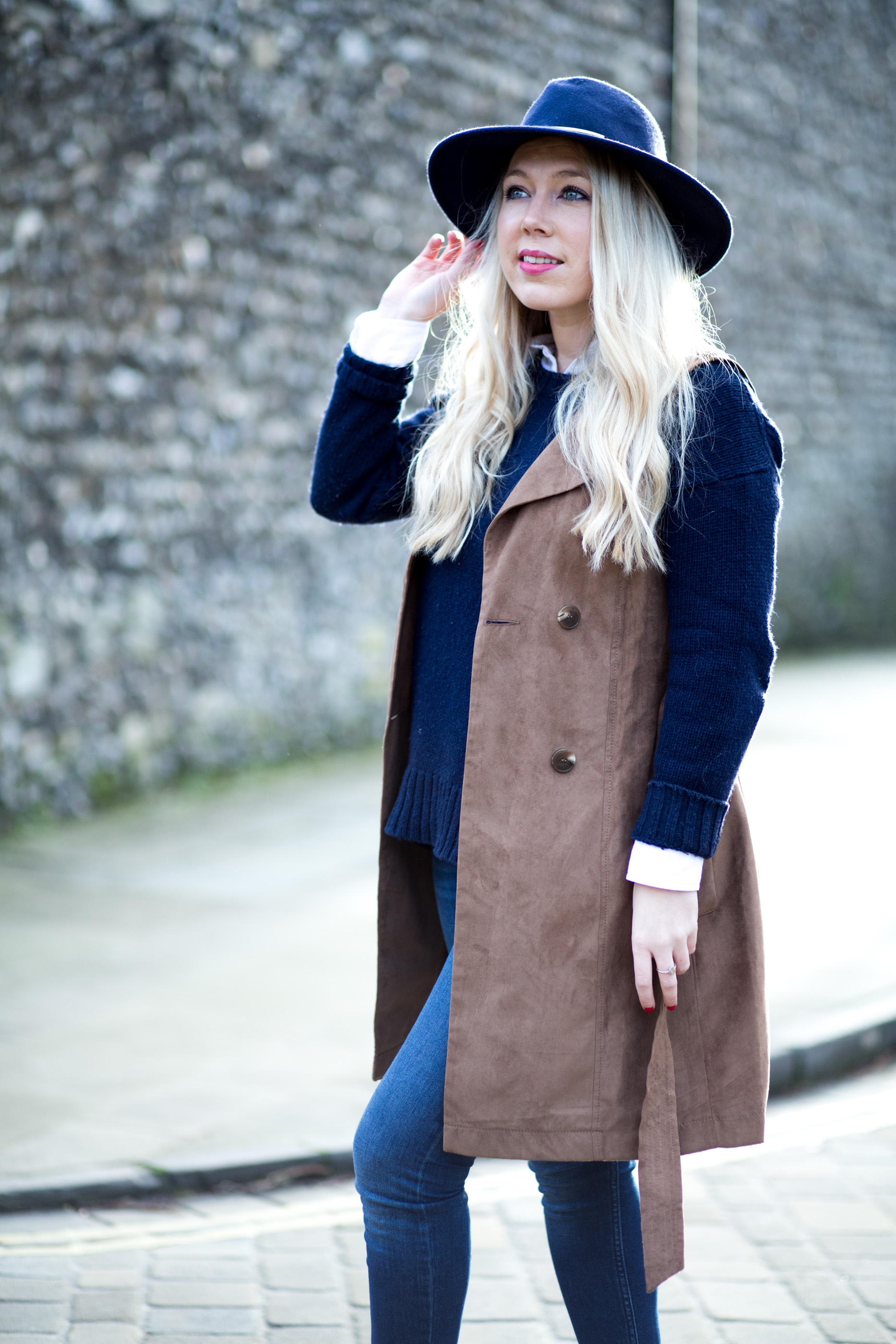 Mediamarmalade Suede Coat