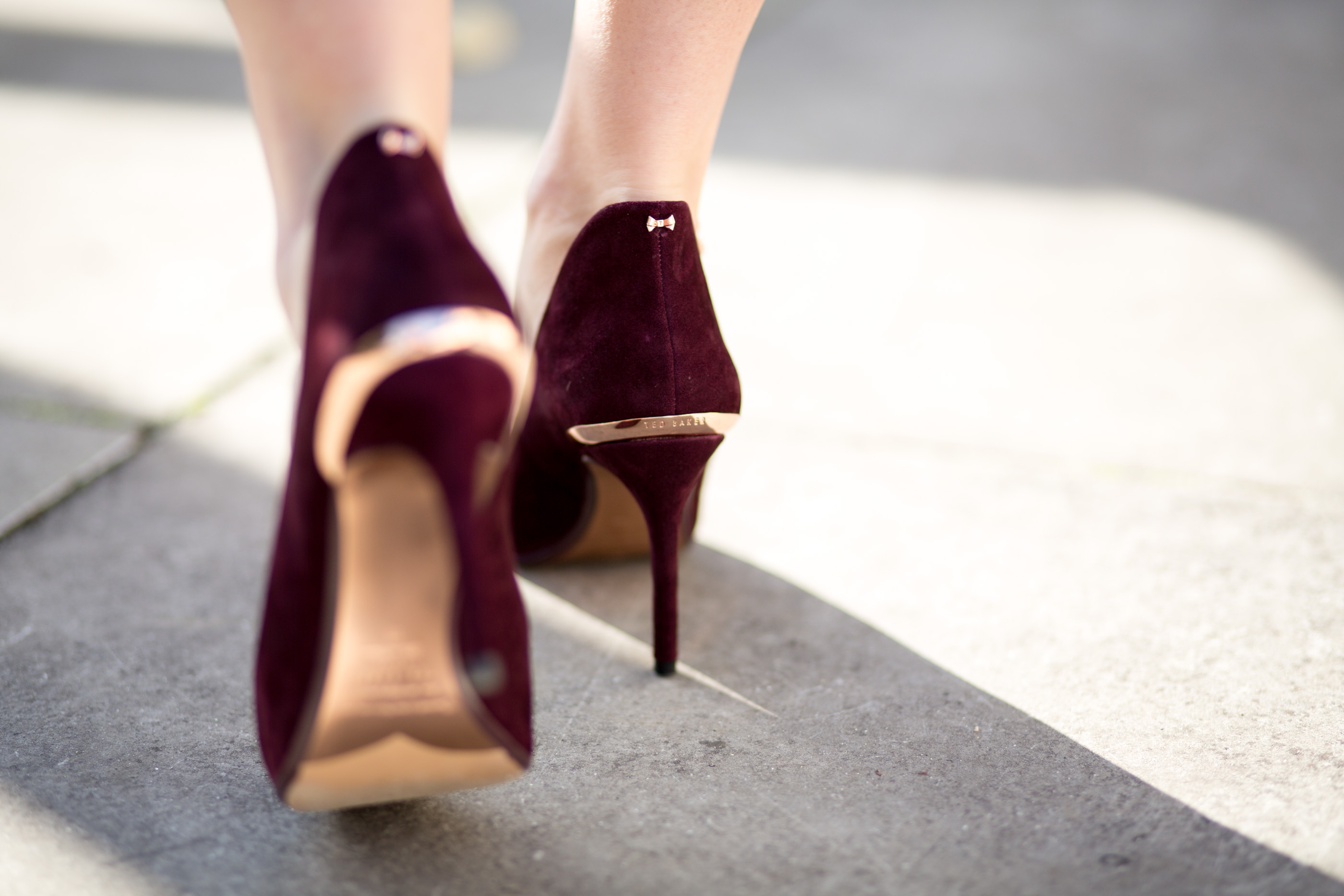 Ted Baker Burgundy Heels, mediamarmalade