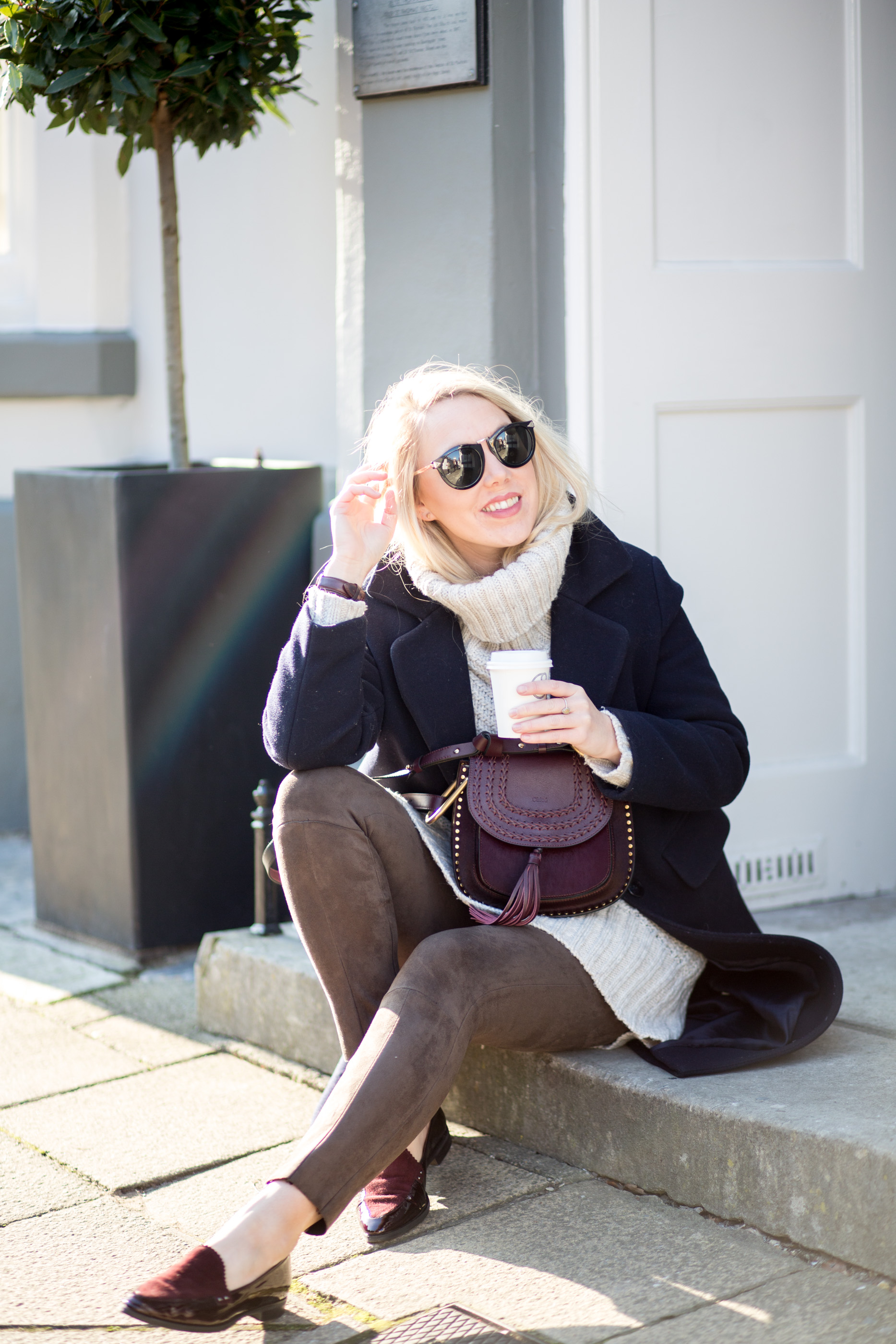 Mediamarmalade | Chloe Hudson | Russell & Bromley Loafers | Street Style