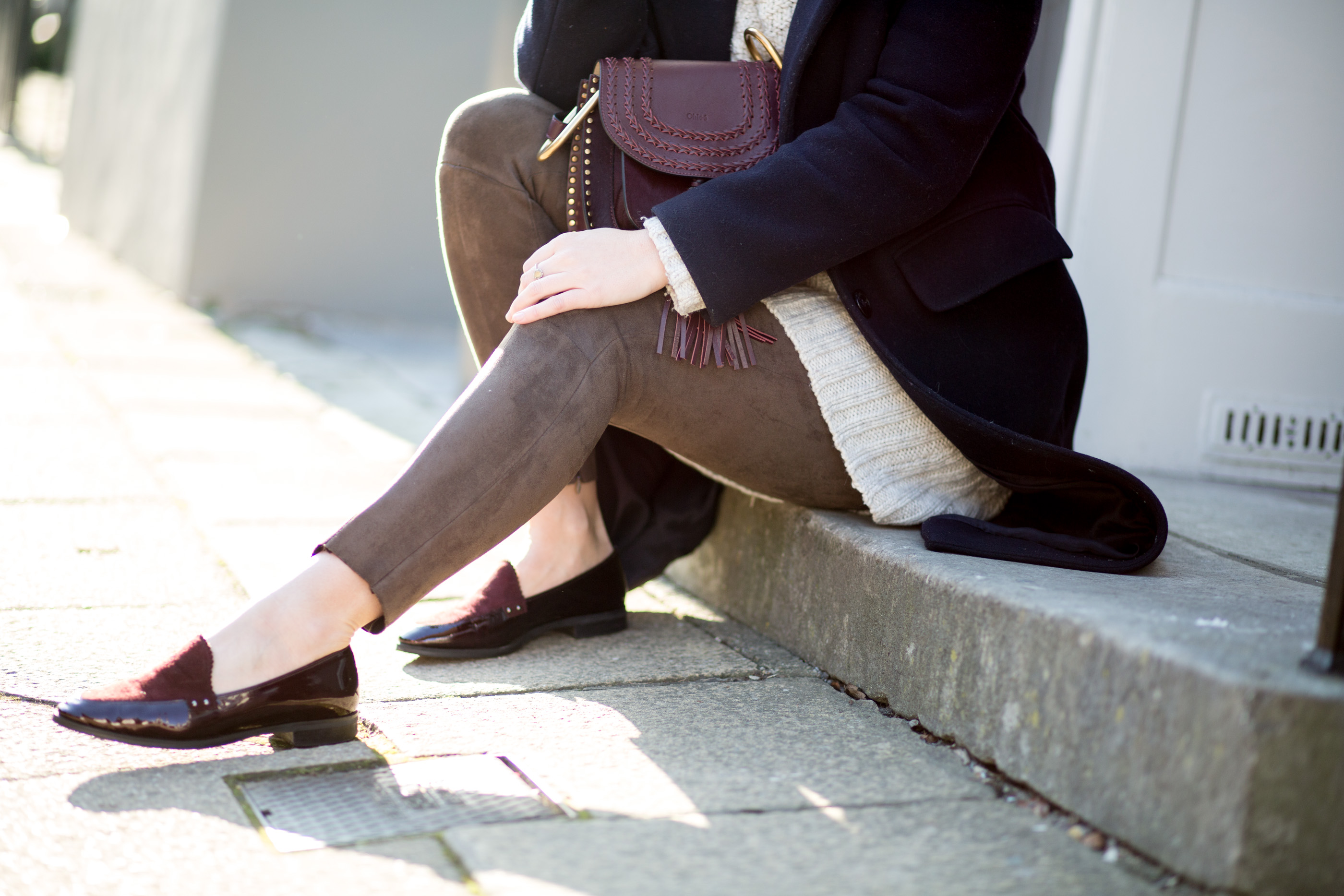 Mediamarmalade | Chloe Hudson | Russell & Bromley Loafers | Street Style
